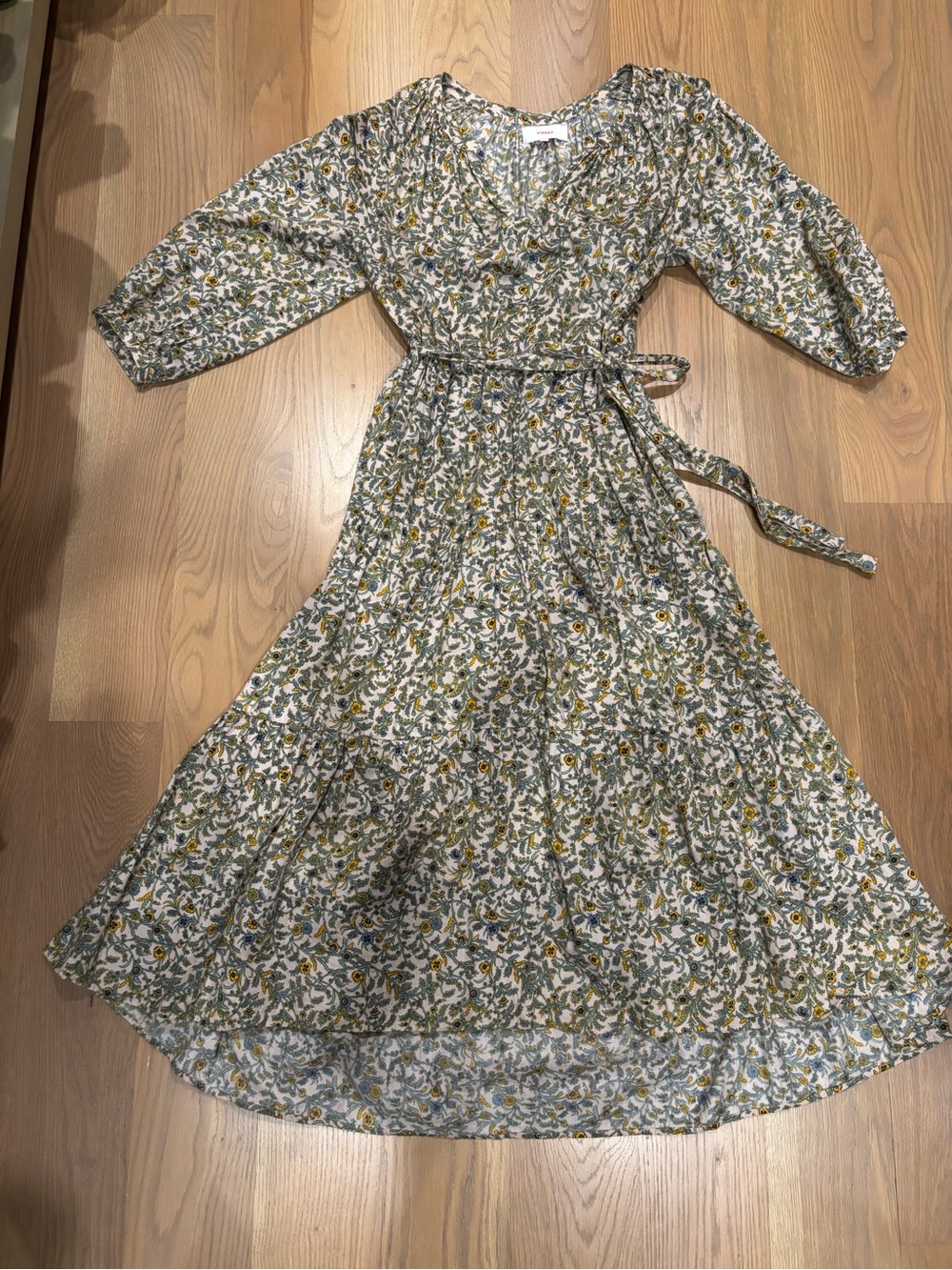 Xirena floral midi dress